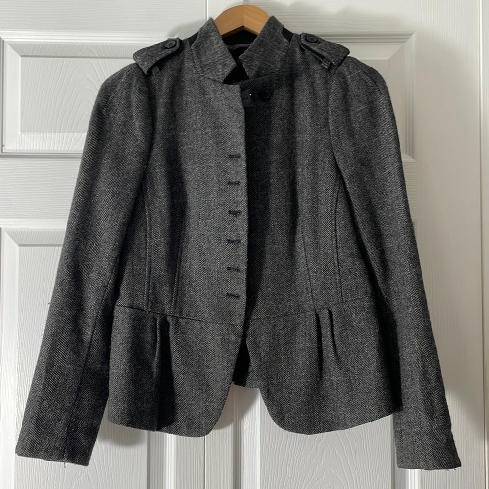 Zara Basic Wool Jacket - image 3